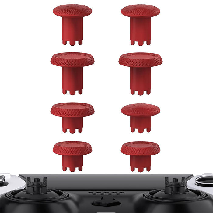 ThumbsGear V3 Austauschbare Ergonomische Thumbsticks für PS5/PS4 Karminrot