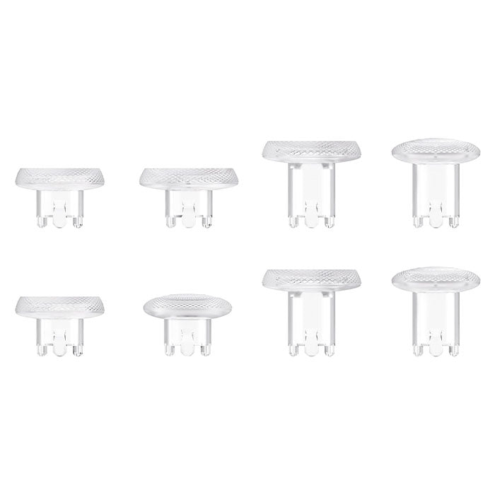 ThumbsGear V3 Austauschbare Ergonomische Thumbsticks für PS5/PS4 Transparent